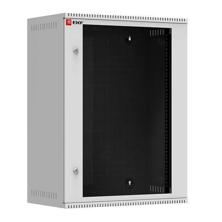 шкаф телекоммуникационный astra 15u 600х550 настенный дверь стекло proxima ekf itb15g550 от BTSprom.by