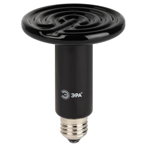 Излучатель тепловой (лампа инфракрасная) FITO-200W-НQ CeramiHeat RX 200Вт E27 для брудера/рептилий не дает света керамическая Эра Б0059885 фото в каталоге от BTSprom.by