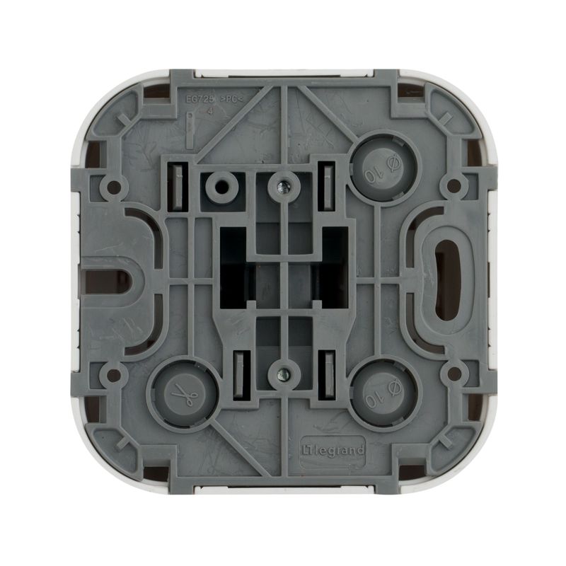  Выключатель кнопочный 1-кл. ОП Quteo 6А бел. IEK 782205 фото в каталоге от BTSprom.by