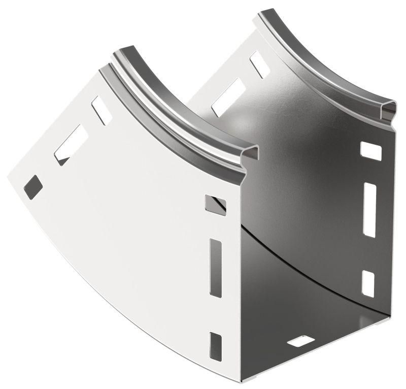 Угол для лотка плавный 45град. 100х80 В10 ESCA IEK CPV51-0-45-080-100 от BTSprom.by