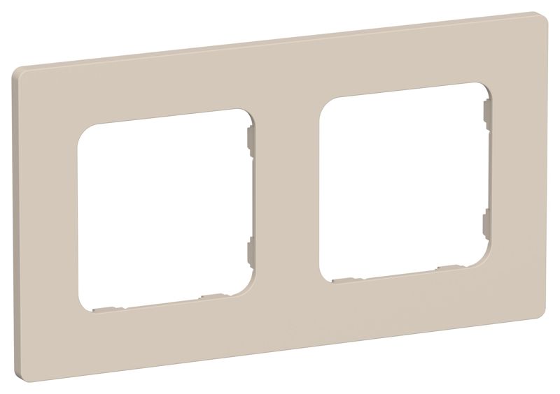 рамка 2-м сп flite ру-2-к-флл льняной iek fi-m22-32-20-k88 от BTSprom.by