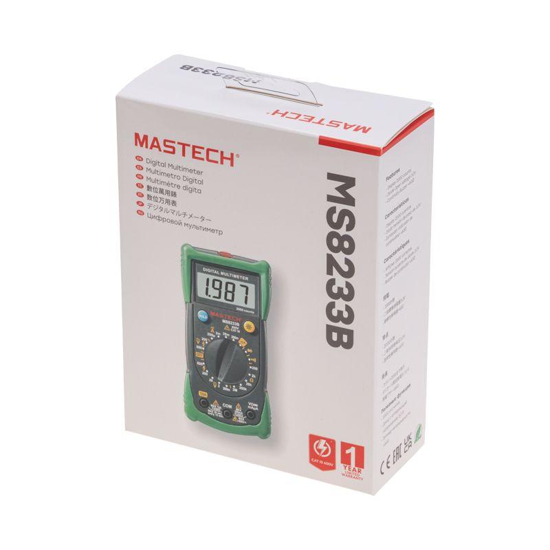  Мультиметр универсальный MS8233B Mastech 13-2016 фото в каталоге от BTSprom.by