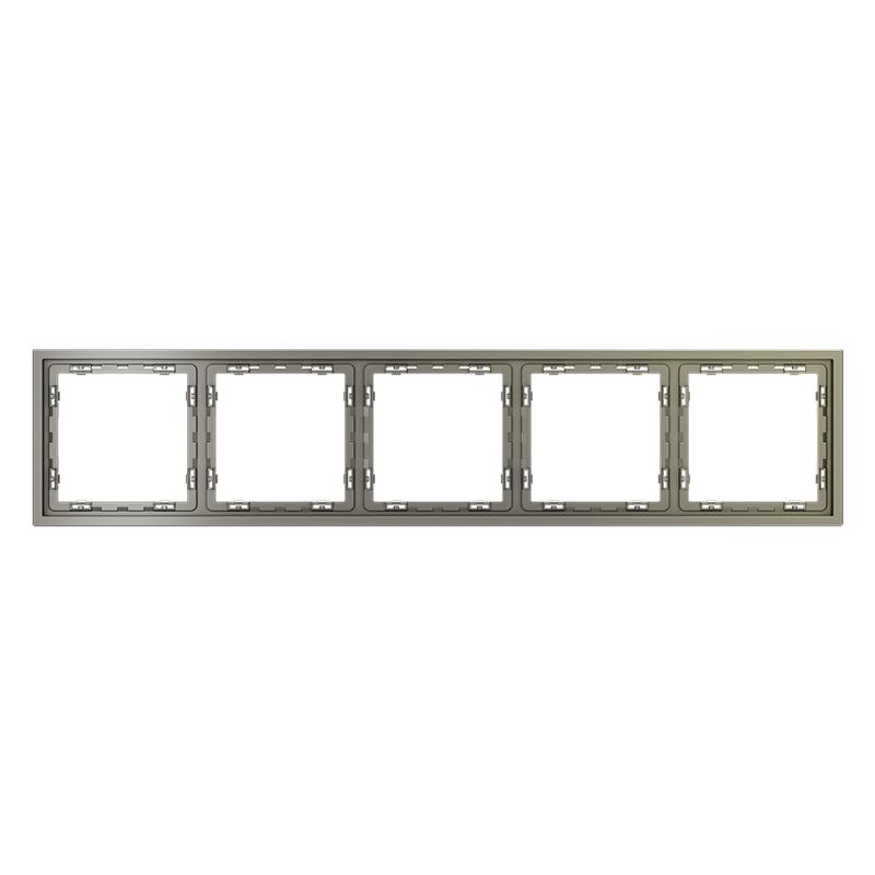  Рамка 5-м S70 пластик. шелк Voltum VLS100504 фото в каталоге от BTSprom.by