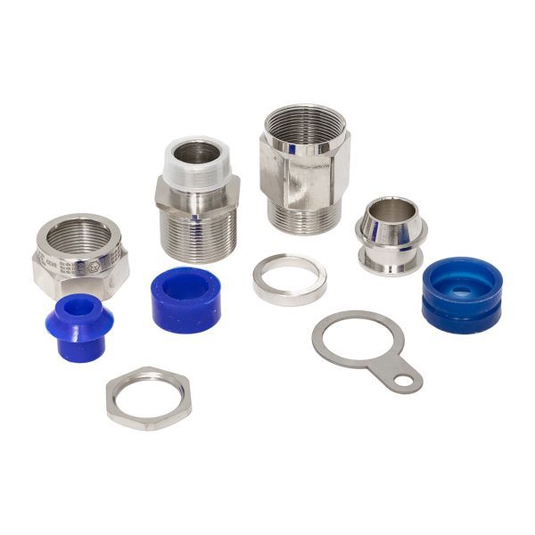  Ввод кабельный взрывозащ. M40x1.5 FECA 1Ex d IIC Gb/1Ex e II Gb/0Ex ia IIC Ga/2Ex nR II Gc EKF cgm40x1.5 фото в каталоге от BTSprom.by