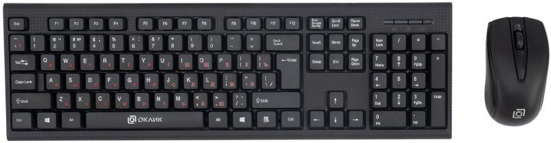 комплект клавиатура+мышь оклик 630m клавиатура черн. мышь черн. usb 630m оклик 1091260 от BTSprom.by