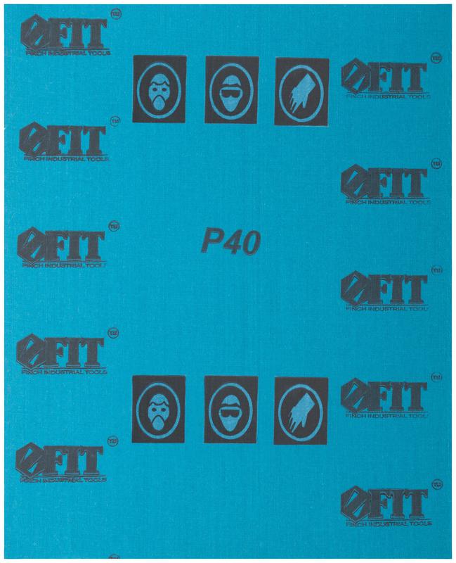  Лист шлифовальный водостойкий на тканевой основе алюм./оксидный профи 230х280мм (уп.10шт) Р 40 FIT 38192 фото в каталоге от BTSprom.by