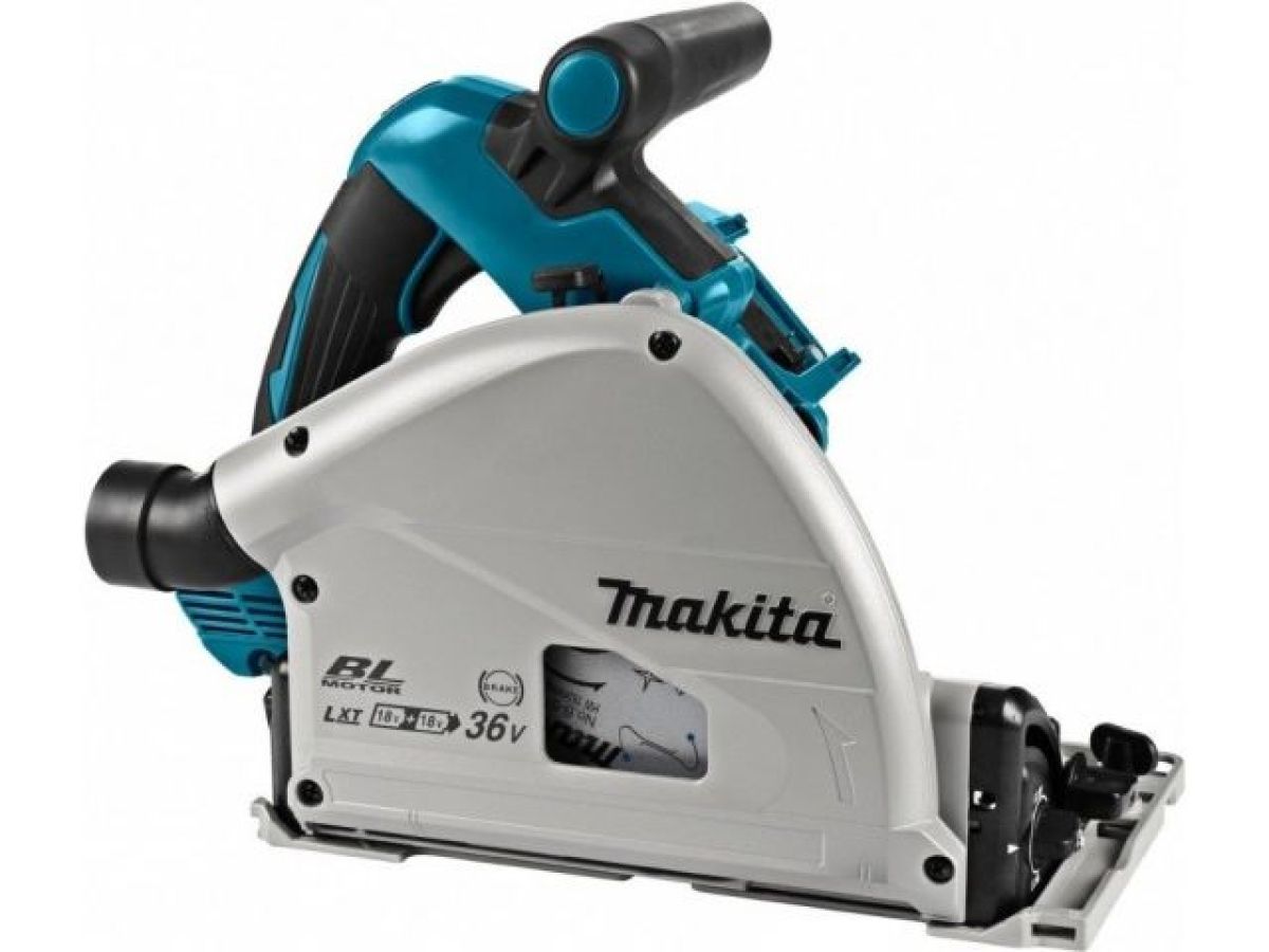 аккум. циркулярная пила makita lxt dsp 600 z в кор. (18+18 в, без аккумулятора, 165х20 мм, до 56 мм) dsp600z от BTSprom.by