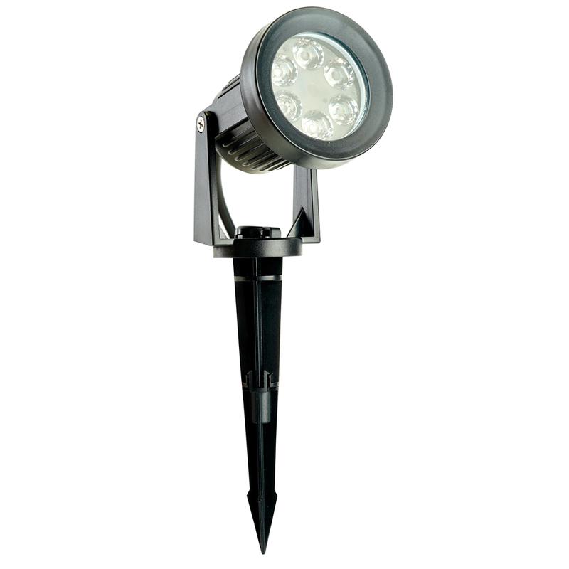 светильник sp2712 8вт 4000к ip65 195-245в грунтовой на колышке пластик feron 51748 от BTSprom.by