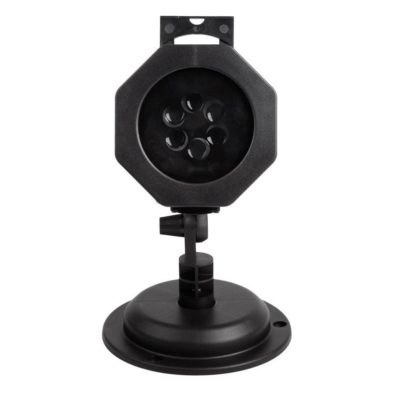  Проектор светодиодный 4LED RGBW 4Вт 12В IP44 12 сменных слайдов Neon-Night 601-262 фото в каталоге от BTSprom.by