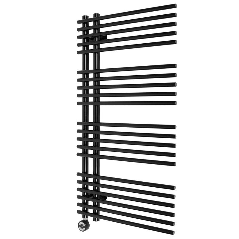полотенцесушитель pino black п25 500х1200 электро встроен. диммер royal thermo нс-1434034 от BTSprom.by