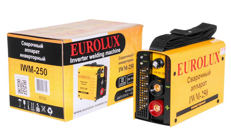  Инвертор сварочный IWM250 EUROLUX 65/29 фото в каталоге от BTSprom.by
