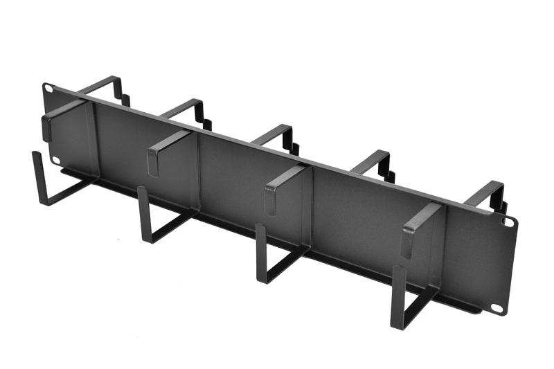 органайзер кабельный горизонтальный гко-2-9-9005 2u ш=19дюйм г=145.2мм двухсторон. кольца цмо 1888334 от BTSprom.by