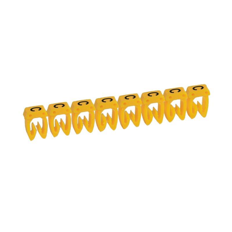 маркер каб. 4.0-6.0кв.мм cab3 "c" желт. (уп.300шт) leg 038362 от BTSprom.by