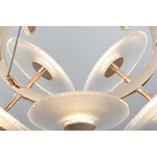  Люстра светодиодная Helena 6134-101 LED 30Вт 3000К дизайн Rivoli Б0061977 фото в каталоге от BTSprom.by