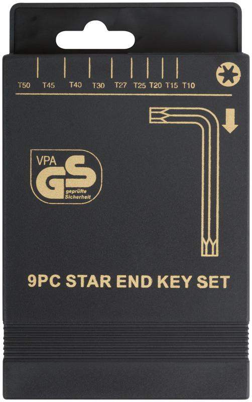  Набор ключей "звездочки" 9шт CrV Т10-Т50 Профи FIT 64022 фото в каталоге от BTSprom.by