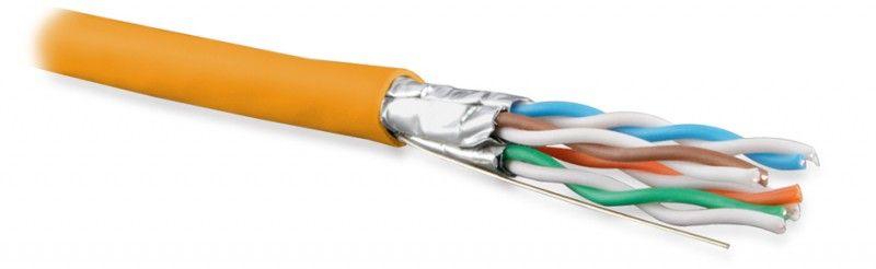 кабель витая пара u/ftp кат.6a (10gbe) 4 пары 23 awg ож solid кажд. пара в экране без общего экрана нг(а)-hf -20град.c-+60град.c uftp4-c6a-s23-in-lszh-or-500 оранж. (уп.500м) hyperline 445108 от BTSprom.by