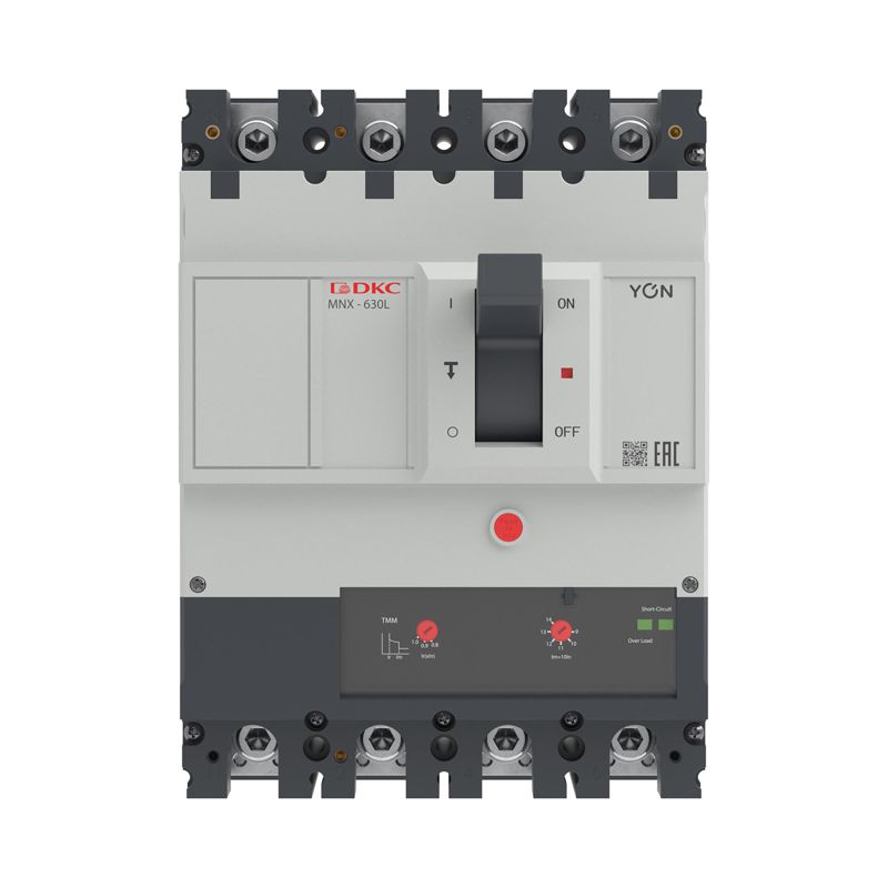  Выключатель автоматический 4P 630А 70кА pro MNX630L при AC415V расцепитель TMM YON MNX630L4PTMM0630 фото в каталоге от BTSprom.by