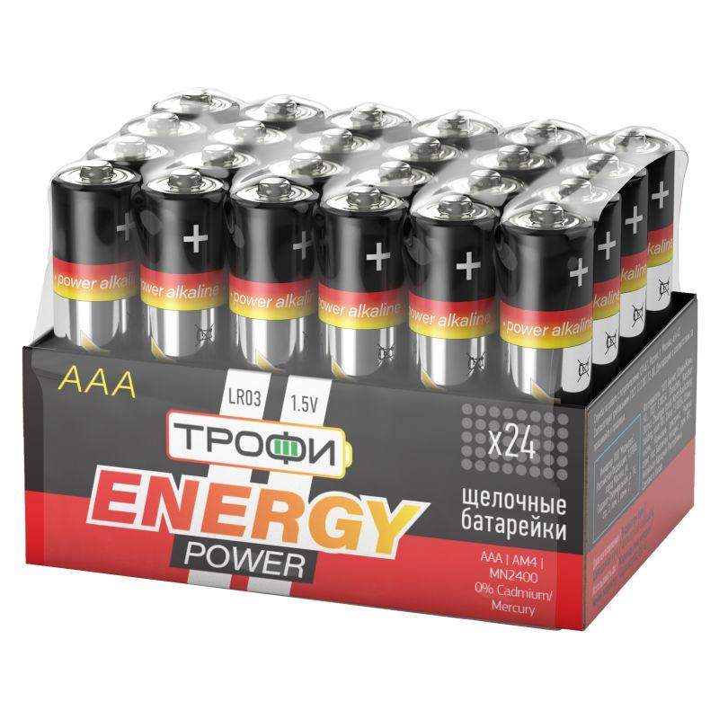 элемент питания алкалиновый lr03-24 bulk energy power alkaline (уп.24шт) трофи б0035375 от BTSprom.by