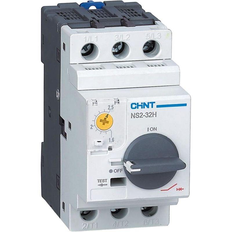 выключатель автоматический защиты двигателя ns2-32h 9-14а с поворотной ручкой (r) chint 253602 от BTSprom.by