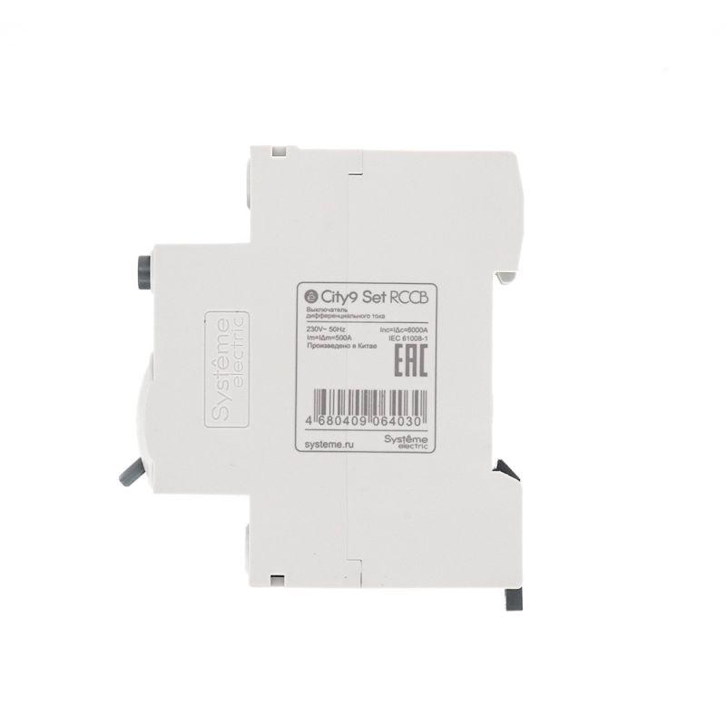  Выключатель дифференциального тока (УЗО) 2п 40А 30мА тип AC City9 Set 230В SE C9R36240 фото в каталоге от BTSprom.by