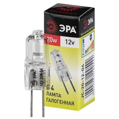 лампа галогенная g4-jc-20w-12v эра c0027369 от BTSprom.by