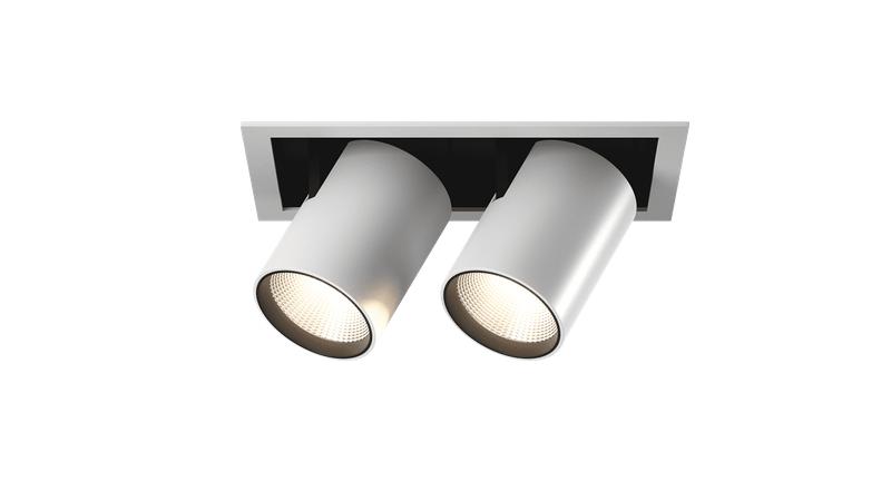 светильник светодиодный потолочный встраив. поворотно-выдвижн. spl ч/б 25вт ip20 нейтрал. бел. 4000к designled 00-00003441 от BTSprom.by