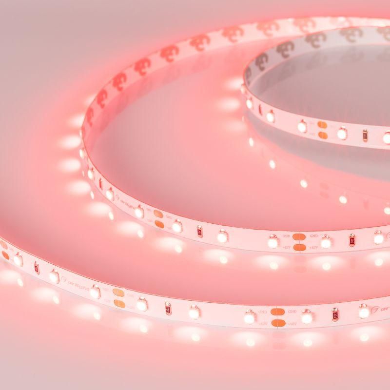 лента светодиодная rt-a60-8mm 12v red 4.8вт/м ip20 2835 (уп.5м) arlight 010526(2) от BTSprom.by