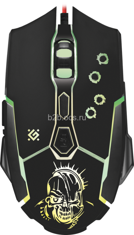 мышь проводная игровая killer gm-170l оптика 7 кнопок 800-3200dpi 52170 defender 1000470753 от BTSprom.by