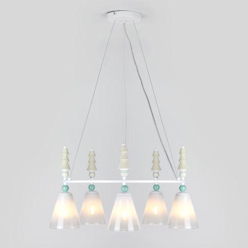  Люстра Cataleya 4146-305 60Вт 5хE27 дизайн Rivoli Б0066494 фото в каталоге от BTSprom.by