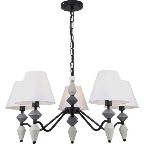 люстра alisia 2096-305 40вт 5хe14 классика rivoli б0066427 от BTSprom.by