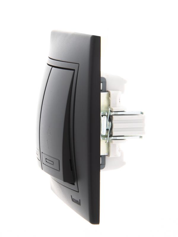  Рамка 2-м Mira вертикальная черн. бархат LEZARD 701-4200-152 фото в каталоге от BTSprom.by