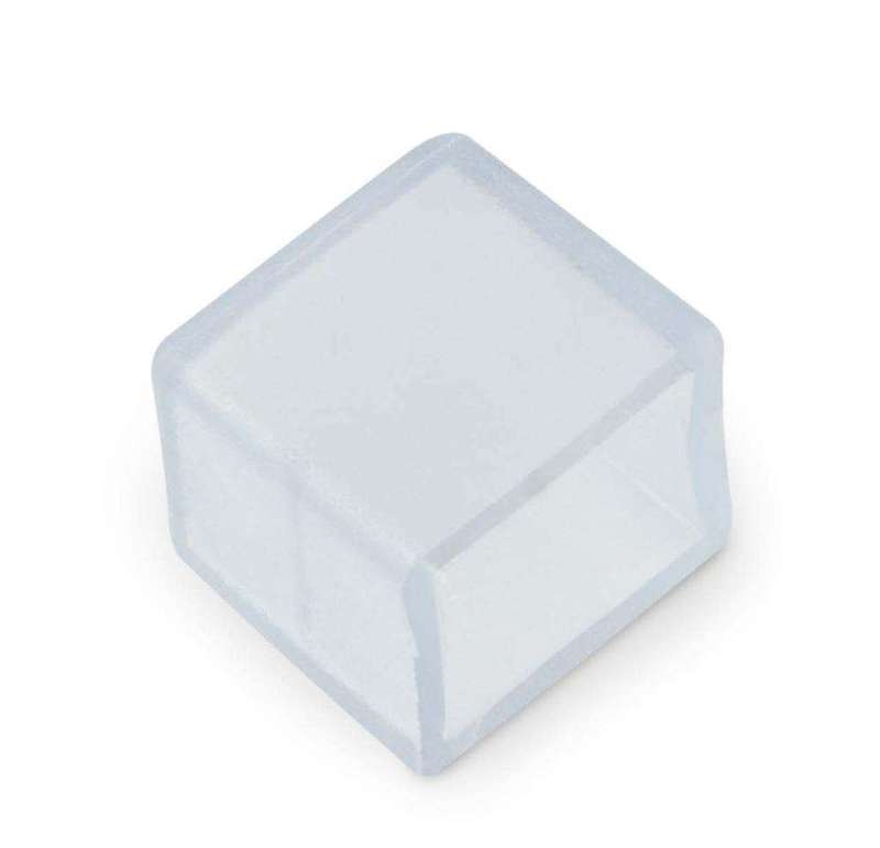 зажим изолирующий ucw-k10 clear 025 polybag (заглушка) для светодиодной ленты 220в 10х7мм прозр. (уп.25шт) uniel ul-00000870 от BTSprom.by