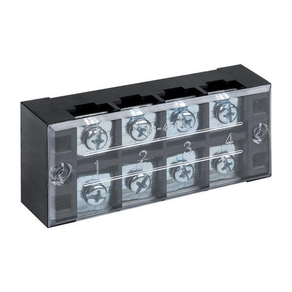 терминал клеммный tb-4504 до 4.5кв.мм 45а 4 клеммные пары ekf tb-4504 от BTSprom.by