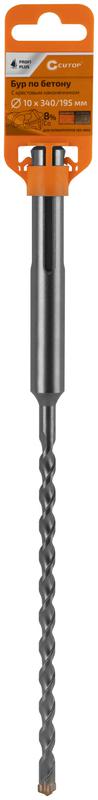  Бур по бетону Profi Plus SDS-Max с крестовым наконечником 10х340мм Cutop 42-10340 фото в каталоге от BTSprom.by