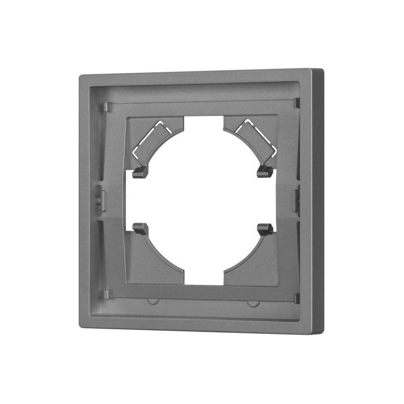 рамка 1-м frm-tendo-pl-1-gr пластик. сер. arlight 053837 от BTSprom.by