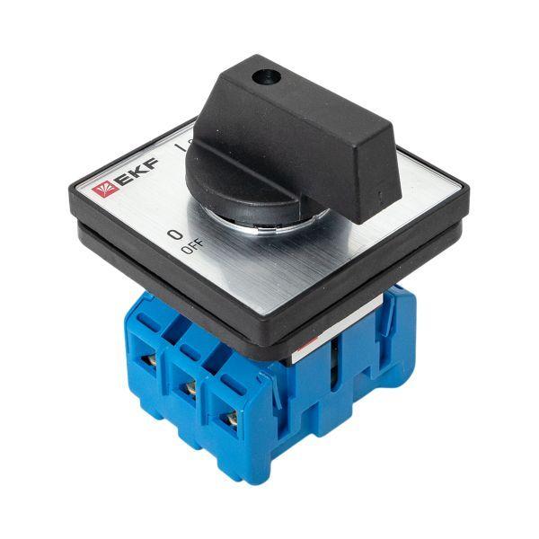  Переключатель кулачковый ПК-2-13 3П 16А "ВКЛ-ВЫКЛ" EKF pk-2-13-16 фото в каталоге от BTSprom.by