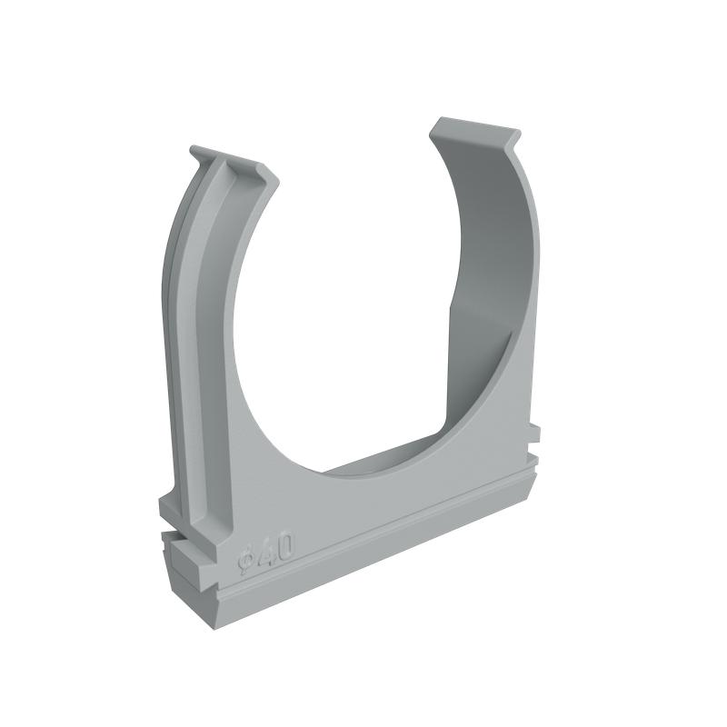 держатель для труб (клипса) km-kk-40 d40мм пластик сер. (уп.30шт) км lo67228 от BTSprom.by держатель для труб (клипса) km-kk-40 d40мм пластик сер. (уп.30шт) км lo67228 от BTSprom.by