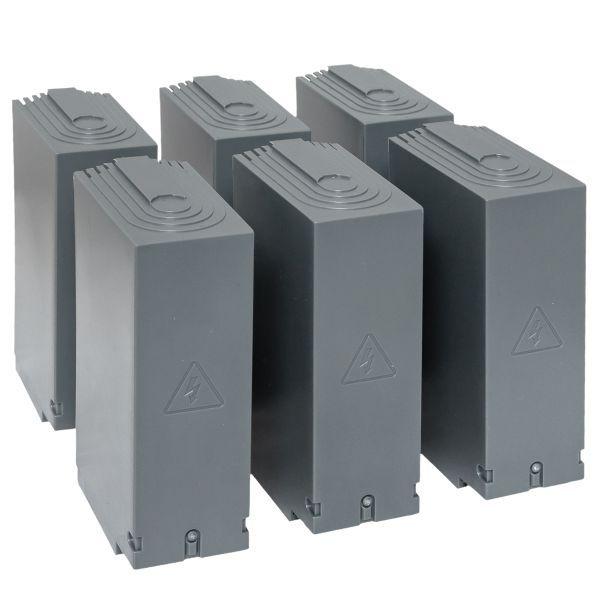  Комплект клеммных крышек (длинные) для рубильников TwinBlock 315-400А (уп.6шт) EKF tb-cvrlong-6-315-400 фото в каталоге от BTSprom.by