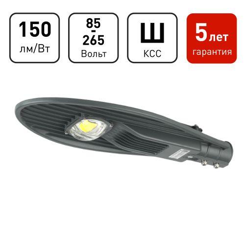 светильник светодиодный spp-5-60-5k-w 60вт 5000к ip65 9000лм дку консольный эра б0029441 от BTSprom.by