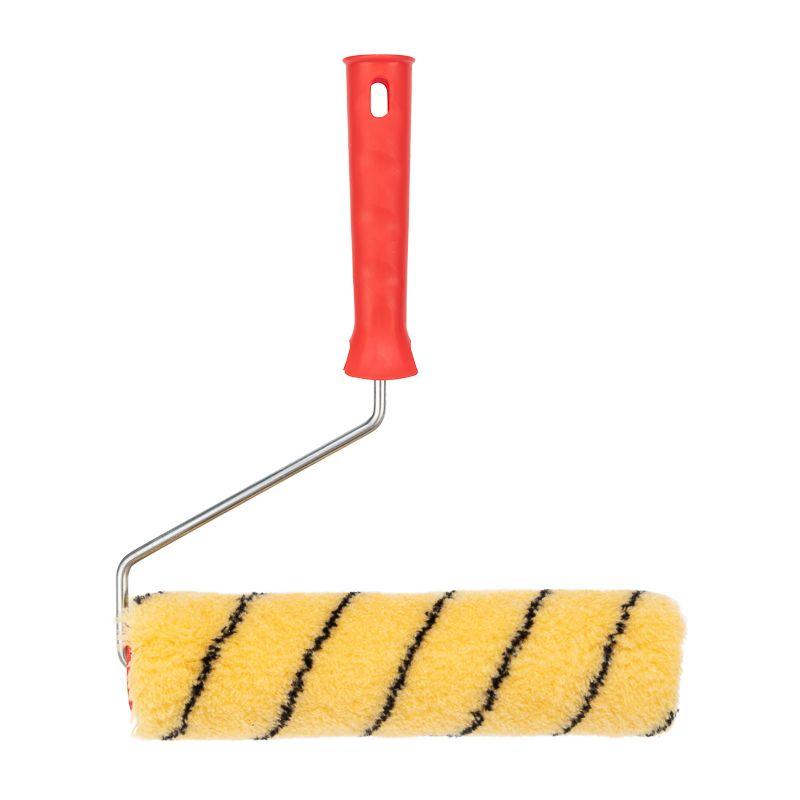  Валик полиакрил желт. с черн. полосой ворс 11мм шир. ролика 240мм бюгель 6мм d42мм Rexant 89-0022 фото в каталоге от BTSprom.by