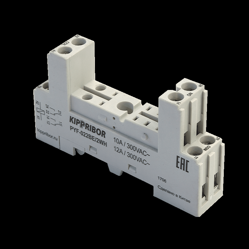 колодка для реле pyf-022be/2wh овен 89310 от BTSprom.by