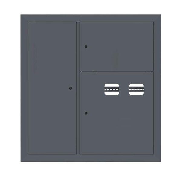 щит этажный 2кв. слаботочка слева ral7016 (1000х950х150) proxima ekf mb29-v-2z-ral7016 от BTSprom.by