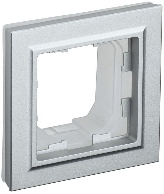 рамка 1-м ip44 brite ру-1-бра-44 алюм. iek br-m12-44-k47 от BTSprom.by