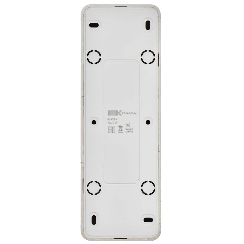  Розетка 4-м ОП GLORY РС24-3-ХШм 16А с заземл. без защ. шторок шампань матов. IEK ERH41-K37M-16 фото в каталоге от BTSprom.by