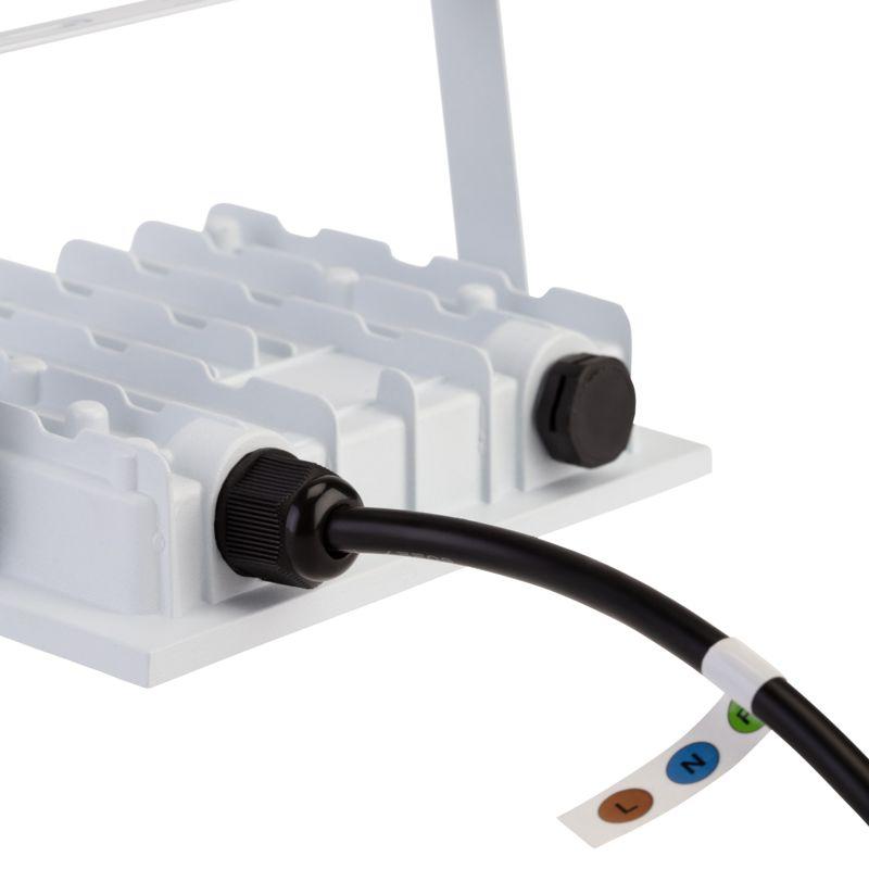  Прожектор СДО 50Вт 4000лм 2700К бел. корпус Rexant 605-035 фото в каталоге от BTSprom.by