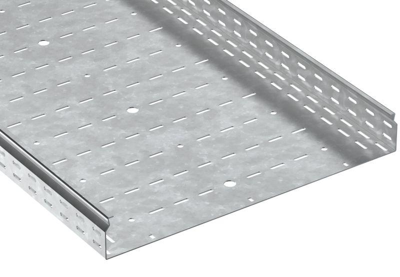 Лоток листовой перфорир. 80х600 L2500 сталь 1.5мм HDZ ESCA 7 IEK CLP10-080-600-150-D25-HDZ от BTSprom.by