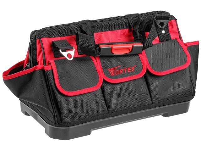 сумка для инструмента wortex wb 5030 нейлон, 470x270x310 мм, вес до 30 кг (общее кол-во отсеков: 16) 0323171 от BTSprom.by