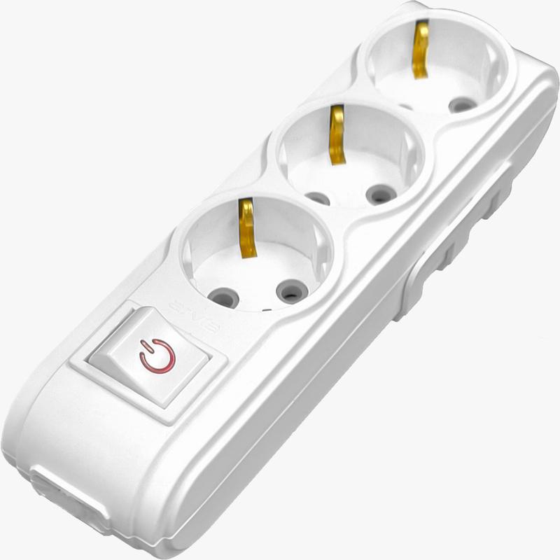 колодка 3-м с защитой от детей motto с/з и выкл. arvia 35 01 1003 500 от BTSprom.by