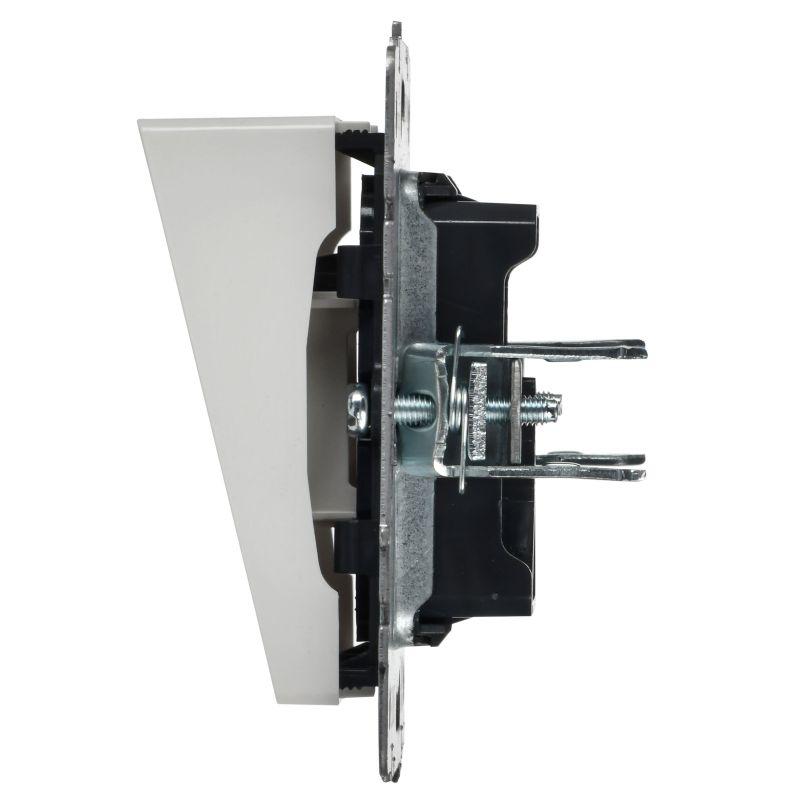  Вывод кабеля BRITE МВ10-БрБ механизм бел. IEK BR-VK10-0-K01 фото в каталоге от BTSprom.by