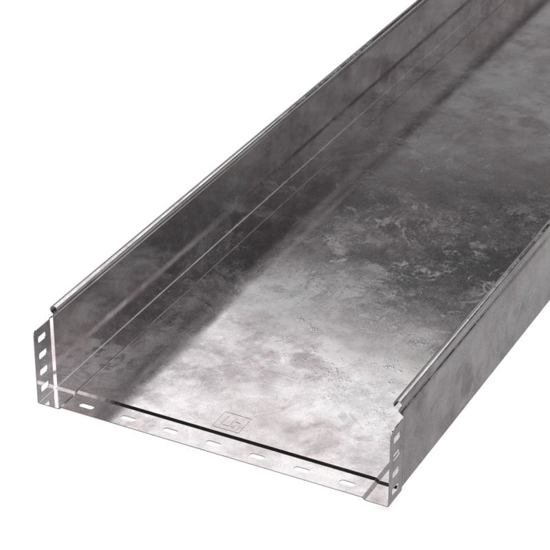 Лоток листовой неперфорированный 400х100 L3000 сталь 1мм Стандарт Промрукав PR16.0060 от BTSprom.by